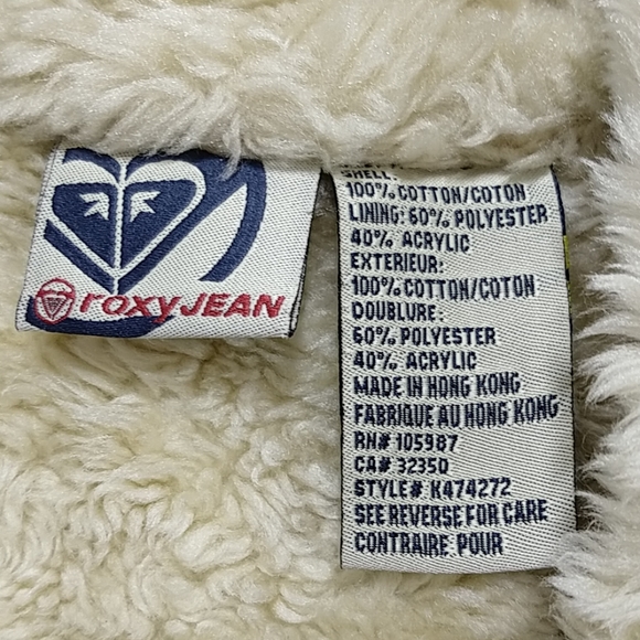 Denim jacket with faux shearling lining - Picture 2 of 7